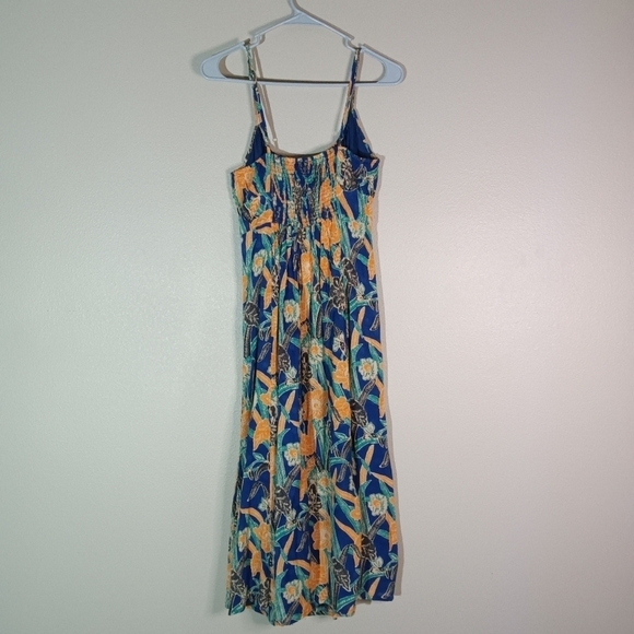 Urban Outfitters Kamaryn Tie Front Midi Dress Sleeveless Women M - Picture 11 of 12
